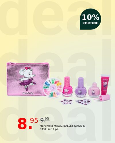 Martinelia MAGIC BALLET NAILS & CASE set 7 pz
