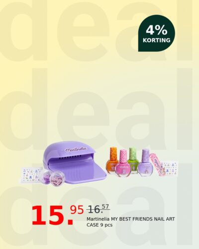 Martinelia MY BEST FRIENDS NAIL ART CASE 9 pcs