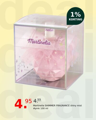 Martinelia SHIMMER FRAGRANCE shiny mist #pink 100 ml