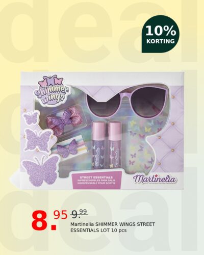 Martinelia SHIMMER WINGS STREET ESSENTIALS LOT 10 pcs