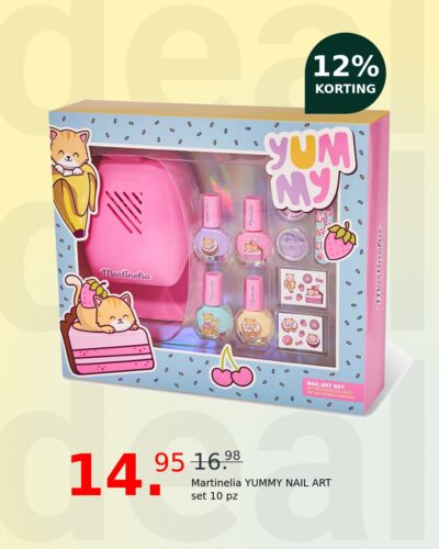 Martinelia YUMMY NAIL ART set 10 pz