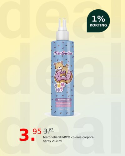 Martinelia YUMMY! colonia corporal spray 210 ml