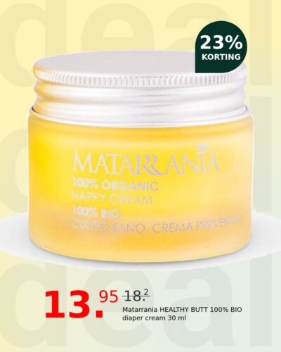 Matarrania HEALTHY BUTT 100% BIO diaper cream 30 ml