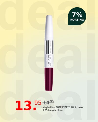 Maybelline SUPERSTAY 24H lip color #250-sugar plum