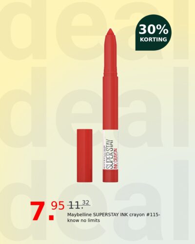 Maybelline SUPERSTAY INK crayon #115-know no limits