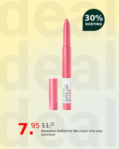 Maybelline SUPERSTAY INK crayon #30-seek adventure