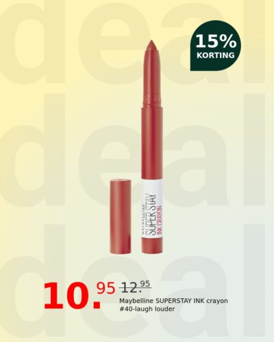 Maybelline SUPERSTAY INK crayon #40-laugh louder