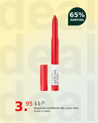 Maybelline SUPERSTAY INK crayon #45-hustle in heels