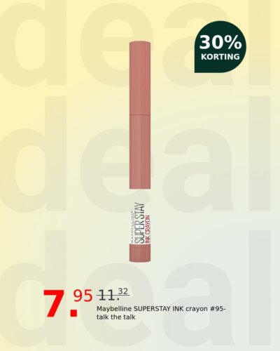 Maybelline SUPERSTAY INK crayon #95-talk the talk