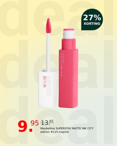 Maybelline SUPERSTAY MATTE INK CITY edition #125-inspirer