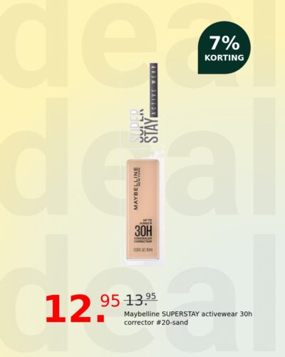 Maybelline SUPERSTAY activewear 30h corrector #20-sand