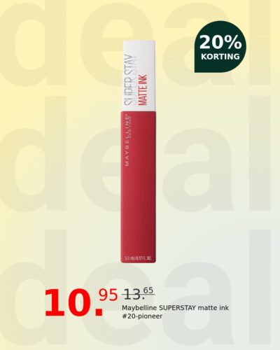 Maybelline SUPERSTAY matte ink #20-pioneer