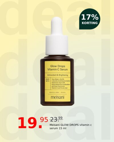 Meisani GLOW DROPS vitamin c serum 15 ml