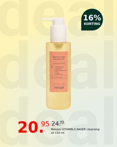 Meisani VITAMIN E-RASER cleansing oil 150 ml