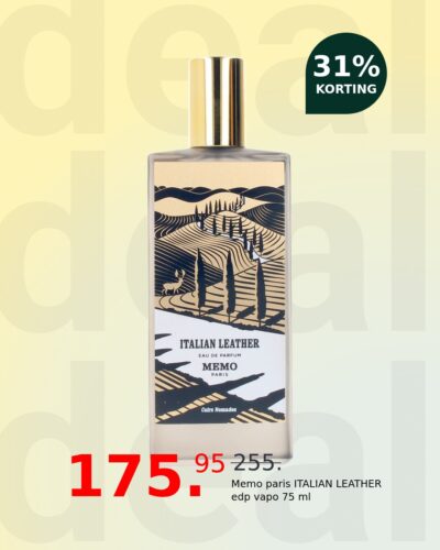 Memo paris ITALIAN LEATHER edp vapo 75 ml