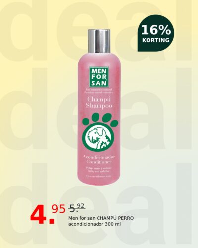 Men for san CHAMPÚ PERRO acondicionador 300 ml