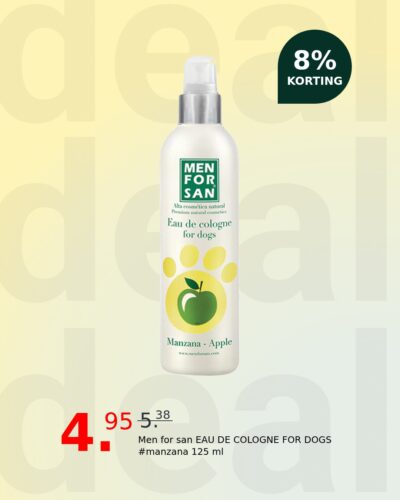 Men for san EAU DE COLOGNE FOR DOGS #manzana 125 ml