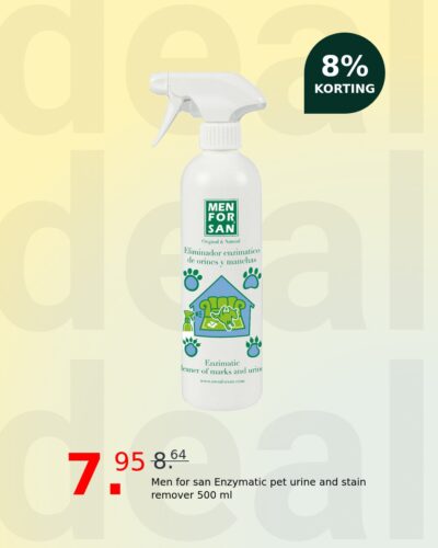 Men for san Enzymatic pet urine and stain remover 500 ml