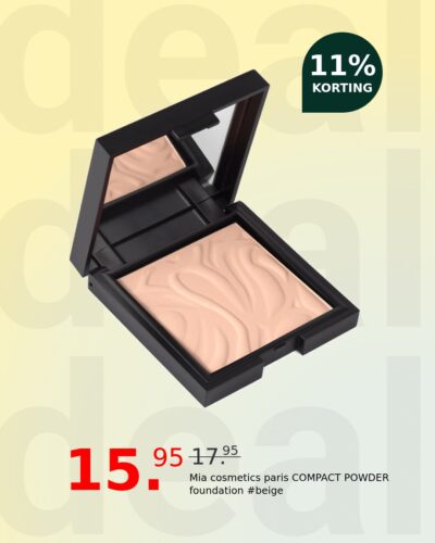 Mia cosmetics paris COMPACT POWDER foundation #beige