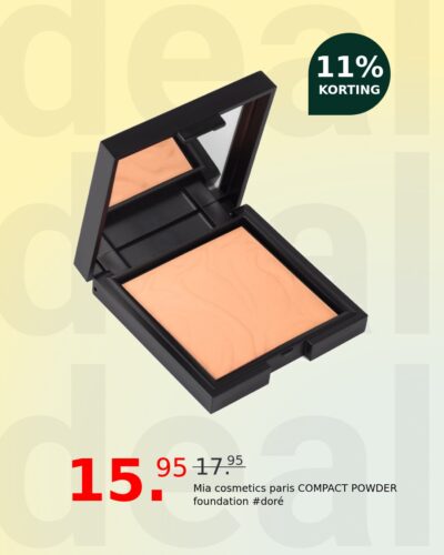 Mia cosmetics paris COMPACT POWDER foundation #doré