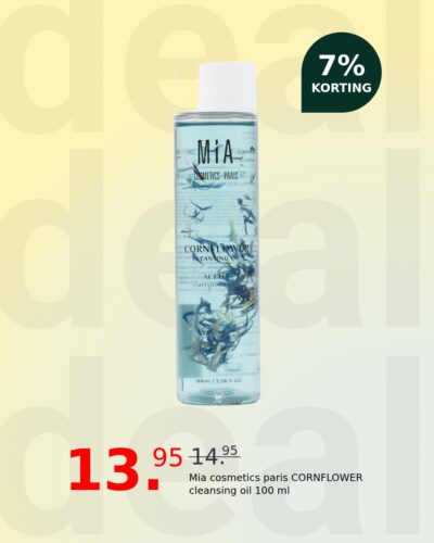 Mia cosmetics paris CORNFLOWER cleansing oil 100 ml