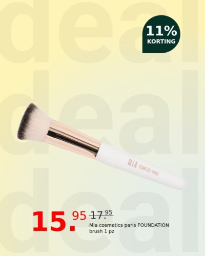 Mia cosmetics paris FOUNDATION brush 1 pz