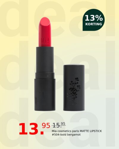 Mia cosmetics paris MATTE LIPSTICK #504-bold bergamot