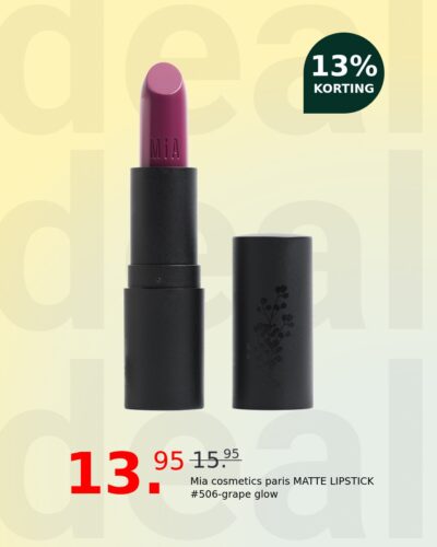 Mia cosmetics paris MATTE LIPSTICK #506-grape glow