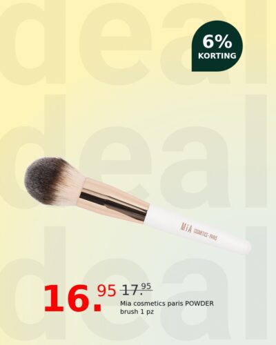 Mia cosmetics paris POWDER brush 1 pz