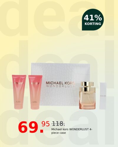 Michael kors WONDERLUST 4-piece case