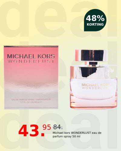 Michael kors WONDERLUST eau de parfum spray 50 ml