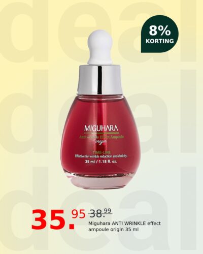 Miguhara ANTI WRINKLE effect ampoule origin 35 ml