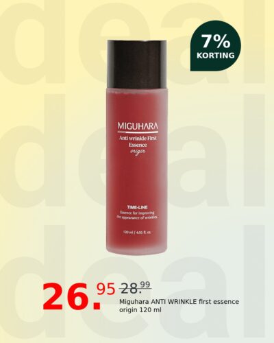 Miguhara ANTI WRINKLE first essence origin 120 ml