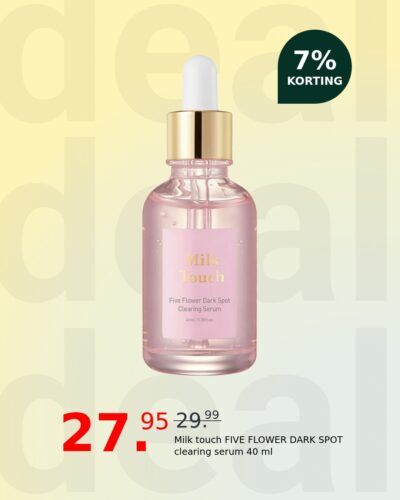 Milk touch FIVE FLOWER DARK SPOT clearing serum 40 ml