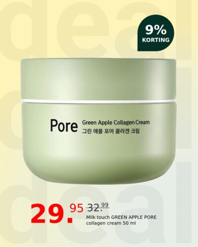Milk touch GREEN APPLE PORE collagen cream 50 ml