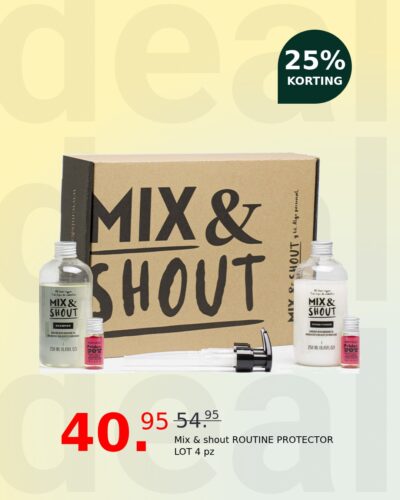 Mix & shout ROUTINE PROTECTOR LOT 4 pz