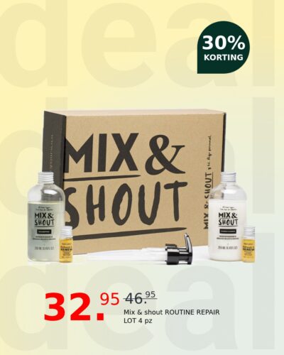 Mix & shout ROUTINE REPAIR LOT 4 pz