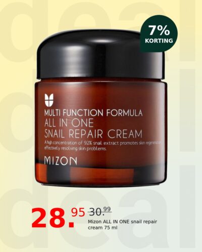 Mizon ALL IN ONE snail repair cream 75 ml