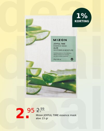 Mizon JOYFUL TIME essence mask aloe 23 gr