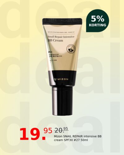 Mizon SNAIL REPAIR intensive BB cream SPF30 #27 50ml