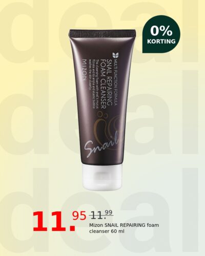 Mizon SNAIL REPAIRING foam cleanser 60 ml