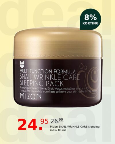 Mizon SNAIL WRINKLE CARE sleeping mask 80 ml