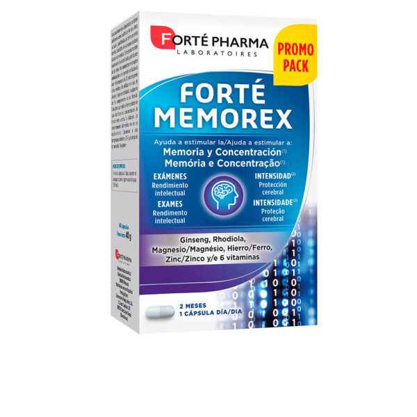 FortÉ pharma FORTÉ MEMOREX multivitaminas + eleuterococcus 56 comprimidos