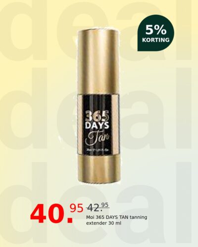 Moi 365 DAYS TAN tanning extender 30 ml