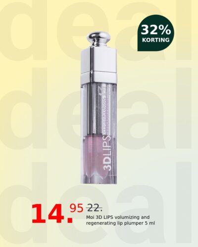 Moi 3D LIPS volumizing and regenerating lip plumper 5 ml