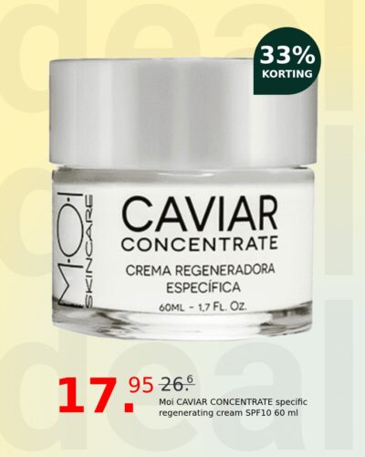 Moi CAVIAR CONCENTRATE specific regenerating cream SPF10 60 ml