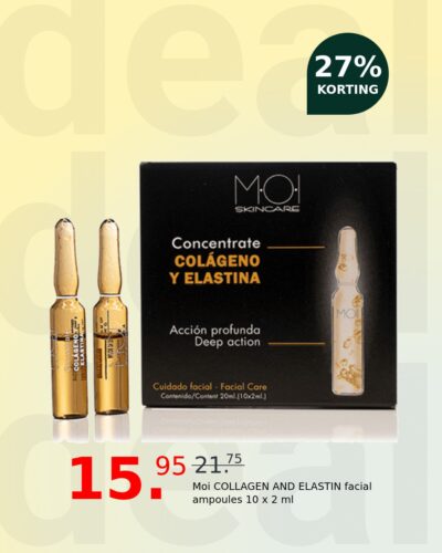Moi COLLAGEN AND ELASTIN facial ampoules 10 x 2 ml
