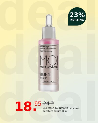 Moi DMAE 10 INSTANT neck and décolleté serum 30 ml