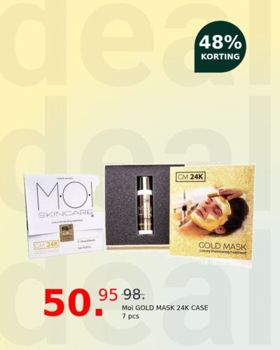Moi GOLD MASK 24K CASE 7 pcs