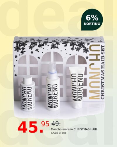 Moncho moreno CHRISTMAS HAIR CASE 3 pcs